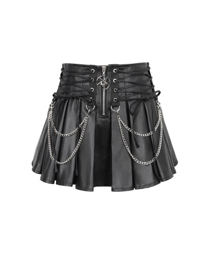 Miniskirt with Chains