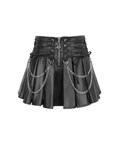 Miniskirt with Chains from Devil Fashion Brand at €75.00