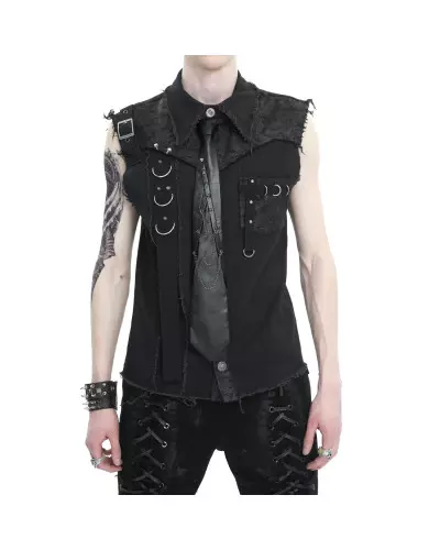 Tie with Studs and Chains for Men from Devil Fashion Brand at €25.90