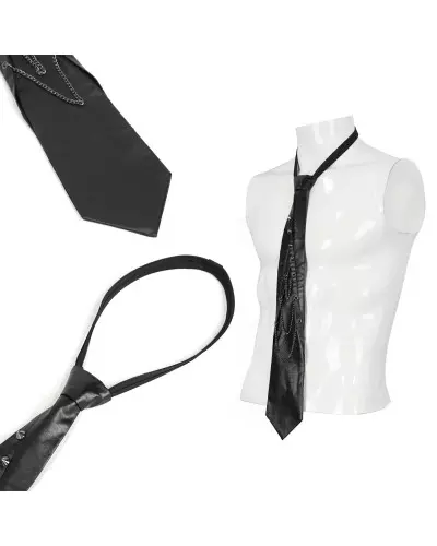 Tie with Studs and Chains for Men from Devil Fashion Brand at €25.90