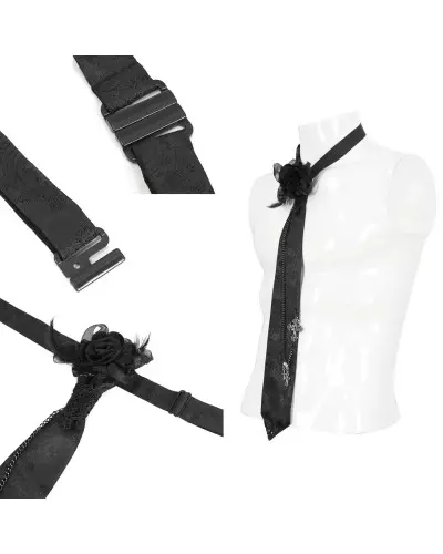 Cravate avec Croix pour Homme de la Marque Devil Fashion à 29,90 €