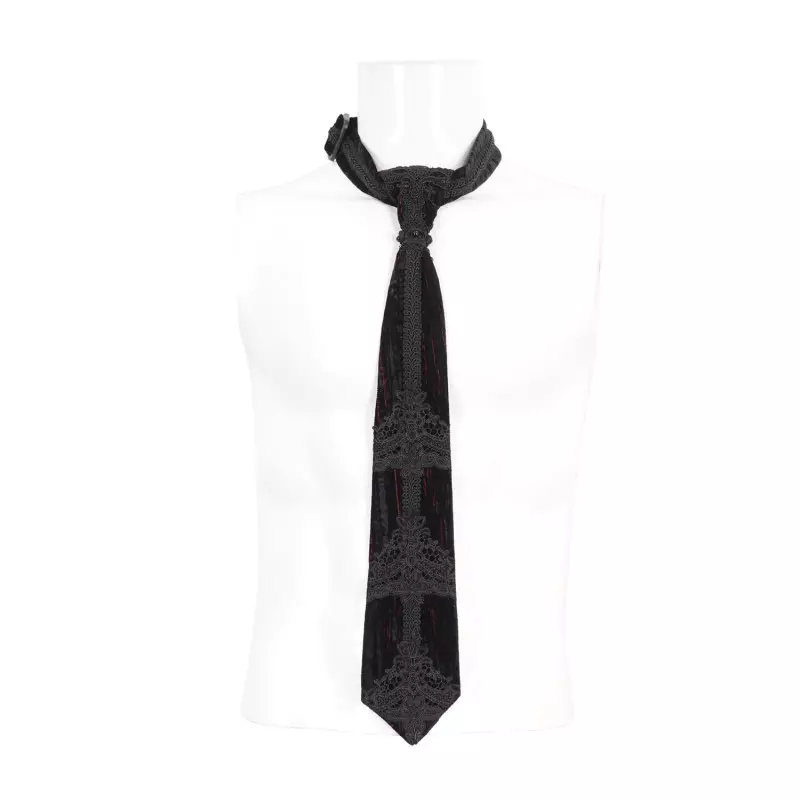 Black and Red Tie for Men from Devil Fashion Brand at €33.90