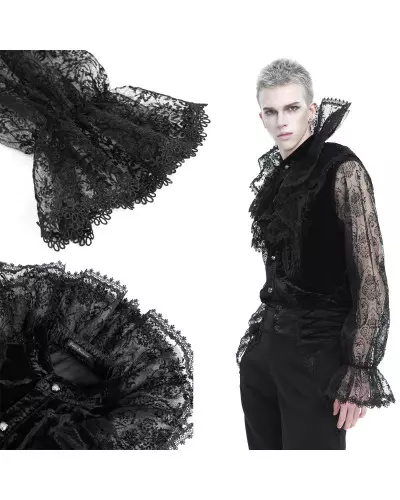 Shirt with Lace for Men from Devil Fashion Brand at €89.00