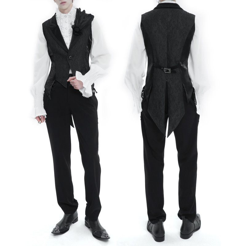 Chaleco Negro Elegante para Hombre