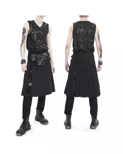 Skirt with Pockets for Men from Devil Fashion Brand at €110.90