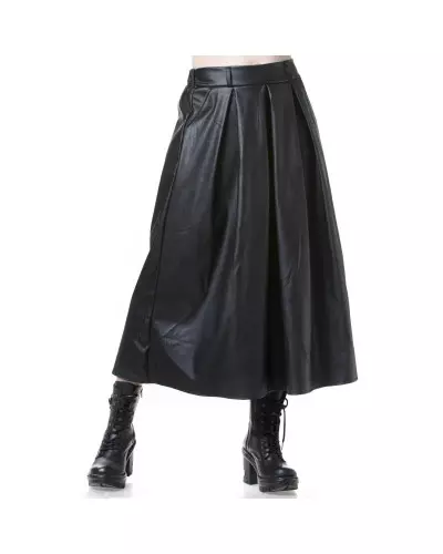 Faux Leather Skirt from Style Brand at €21.00