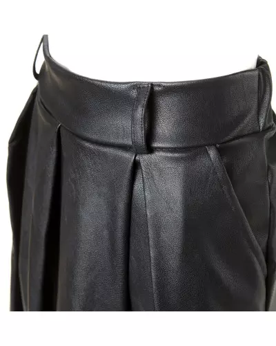 Faux Leather Skirt from Style Brand at €21.00