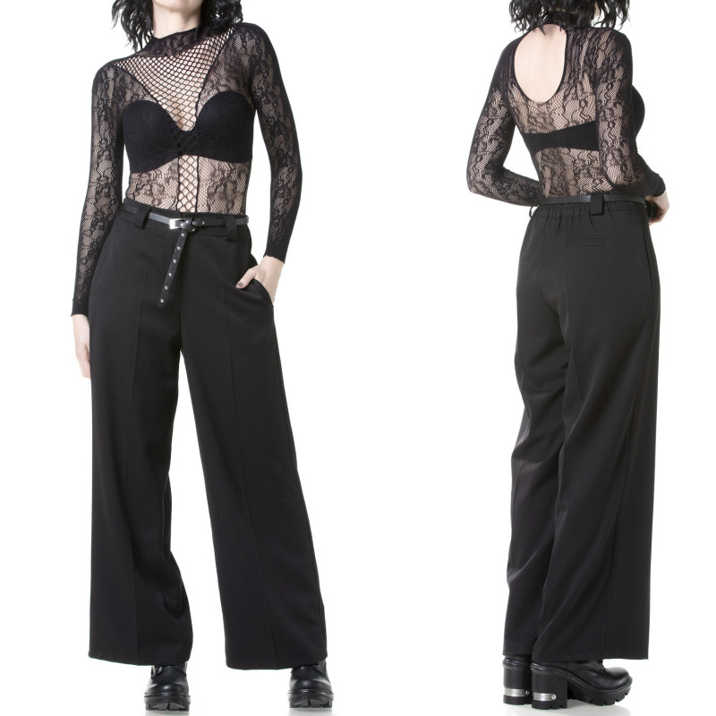 Mesh Body with Flowers