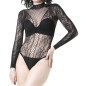 Body de Rejilla con Flores Body de Rejilla con Flores