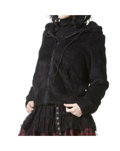 Schwarze Gothic Jacke