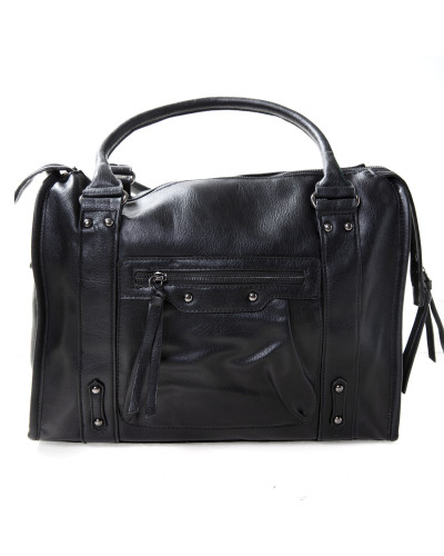 Black and Grey Gothic Bag