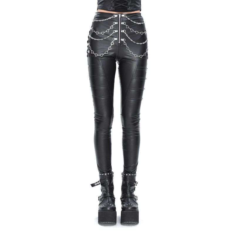 Elastic Pants with Chains Elastic Pants with Chains