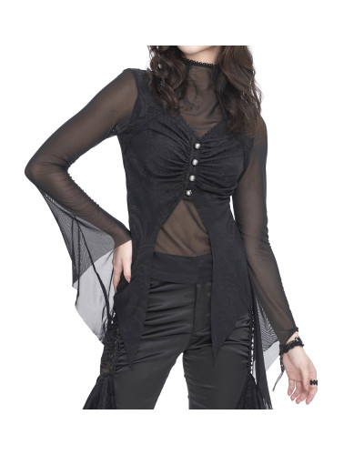 Camiseta Gótica Transparente
