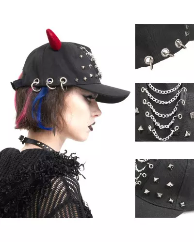 Cap with Horns from Devil Fashion Brand at €30.50