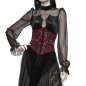 Corpete Underbust Vermelho com Filigranas Corpete Underbust Vermelho com Filigranas