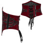 Red Underbust Corset with Filigree Red Underbust Corset with Filigree