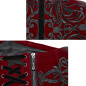 Red Underbust Corset with Filigree Red Underbust Corset with Filigree