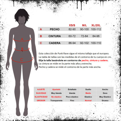 Corset Underbust Gótico com Zíper
