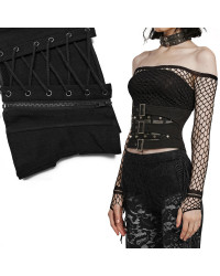 Corset Underbust Gótico com Zíper
