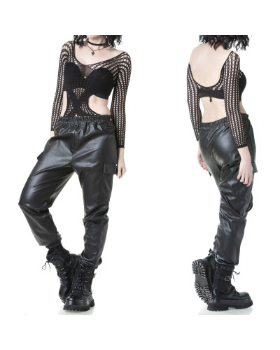 Body Gótico de Rejilla