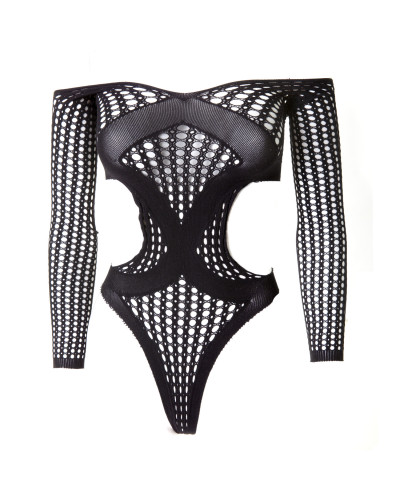 Body Gótico de Rejilla