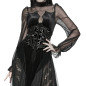 Black Underbust Corset with Filigree Black Underbust Corset with Filigree