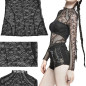Camiseta Transparente con Arañas Camiseta Transparente con Arañas