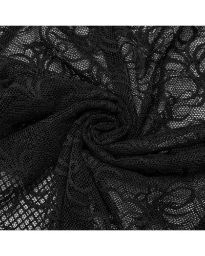 Camiseta Gótica Transparente con Capucha