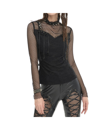 Camiseta con Rejilla
