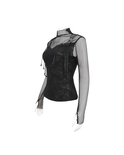 Camiseta con Rejilla