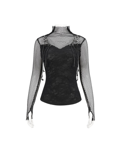 Camiseta con Rejilla