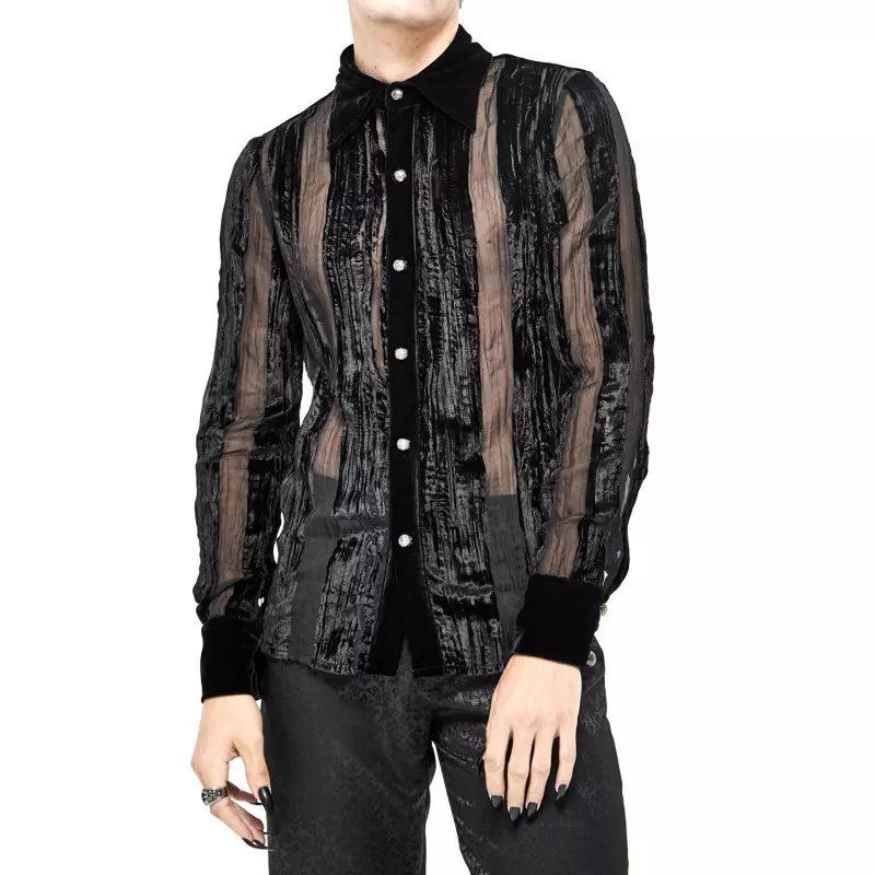 Chemise avec Rayures pour Homme de la Marque Devil Fashion à 89,00 €