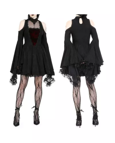 Kleid mit Spitze der Dark in love-Marke für 72,50 €