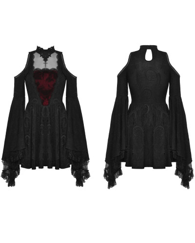 Vestido Gótico con Encaje