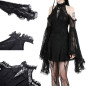 Vestido con Mangas de Encaje