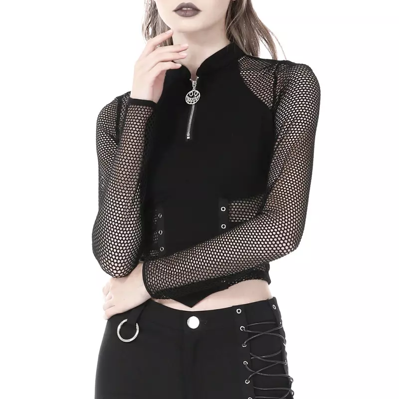 T-Shirt with Mesh from Dark in love Brand at €41.50