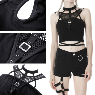 Gothic Top with Mesh