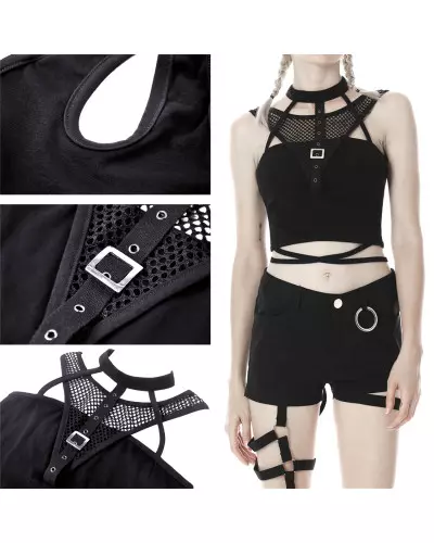 Top with Mesh from Dark in love Brand at €39.90