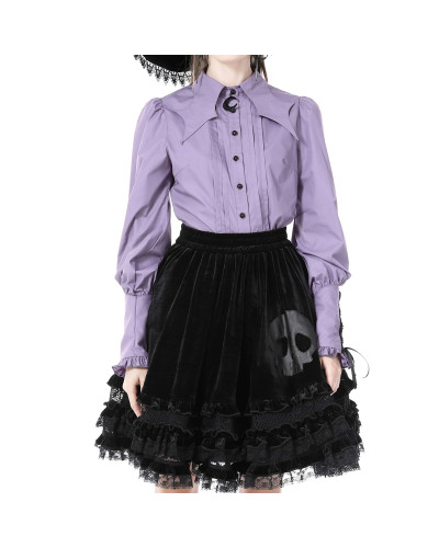 Camisa Gótica Negra