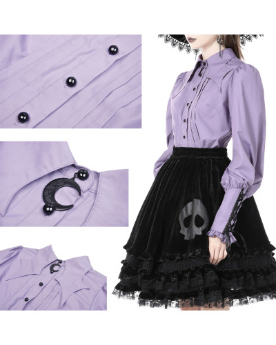 Camisa Gótica Negra