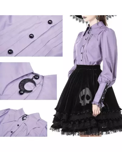 Chemise Violette de la Marque Dark in love à 55,00 €