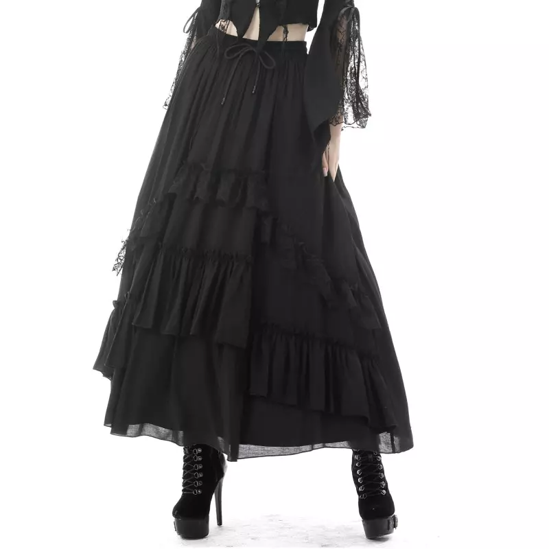 Skirt with Ruffles from Dark in love Brand at €62.50