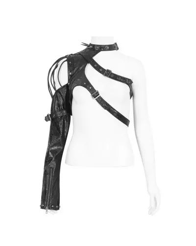 Black One-Sleeved Bolero from Devil Fashion Brand at €87.50