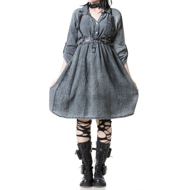 Grey Gothic Dress