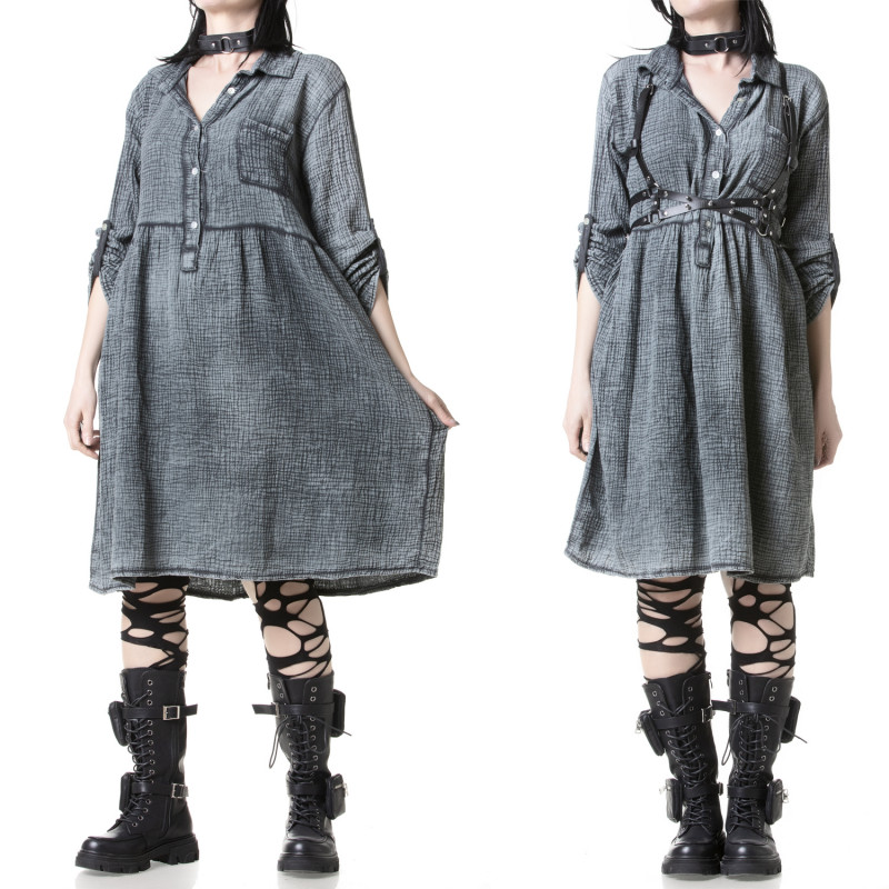 Gray Dress