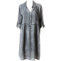 Graues Kleid
