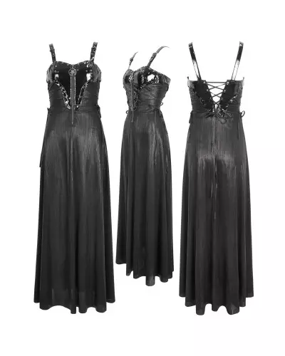 Black Dress with Straps from Devil Fashion Brand at €70.00