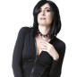 Choker with Studs and Chain
