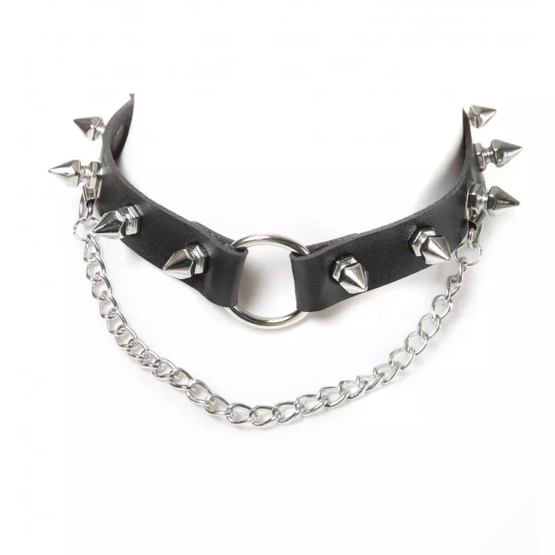 Choker with Studs and Chain from Style Brand at €5.00