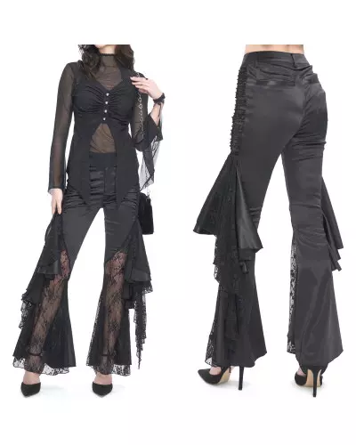 Elegante Hose mit Spitze der Devil Fashion-Marke für 76,50 €